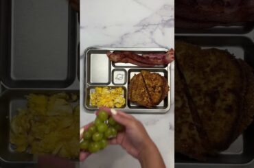 Cinnamon Toast Crunch French Toast #shorts #lunchbox #myyoutuberecipe #bentobox #kidslunchbox #lunch