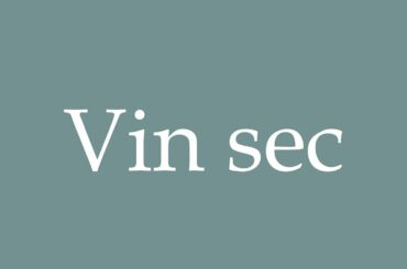 How to Pronounce ''Vin sec'' (Dry wine) Correctly in French