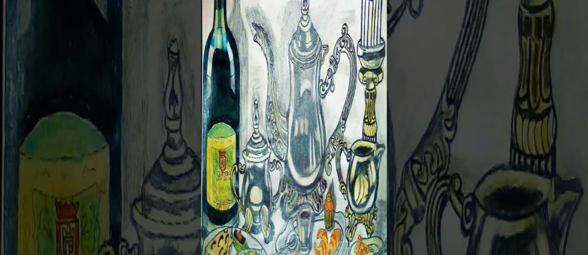 FRENCH PICNIC COLOR PENCIL #shorts