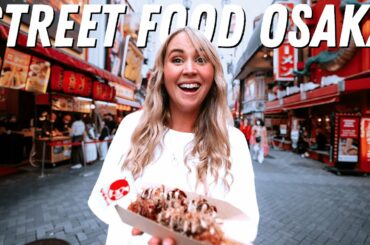 We Tried Japanese Street Food in Osaka