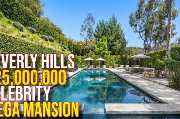 iNSide $25,000,000 Celebrity Beverly Hills Mega Mansion