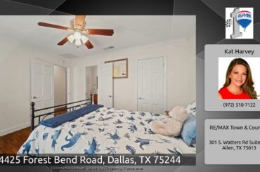 4425 Forest Bend Road, Dallas, TX 75244