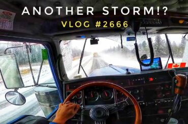 ANOTHER STORM!?!? | My Trucking Life | Vlog #2666 | Nov 10th, 2022 - Part 1