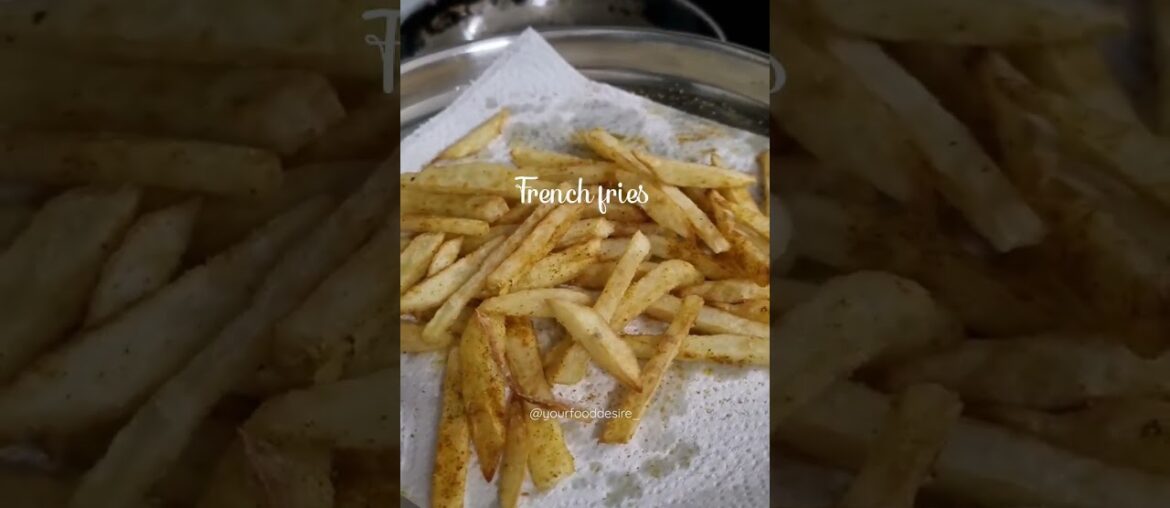 Homemade French fries #frenchfries #recipes #trendingshorts #viral #shorts