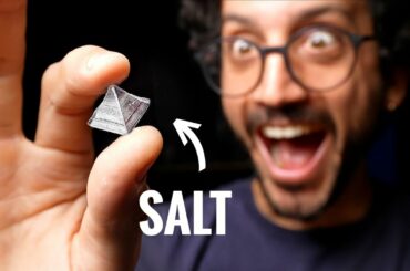 Gourmet Salt is Crazy Expensive, Unless You Can Make it Yourself... (massive flakes)