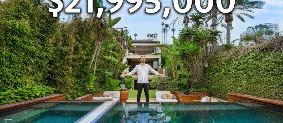 Inside CALIFORNIA Beachfront Home With a TROPICAL Garden! Inside CALIFORNIA Beachfront Home With a TROPICAL Garden!