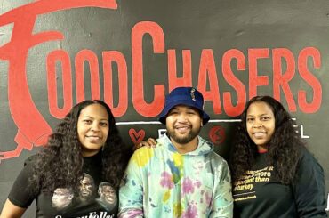 The FoodChasers surprised me with an EPIC FRIENDSGIVING MEAL!