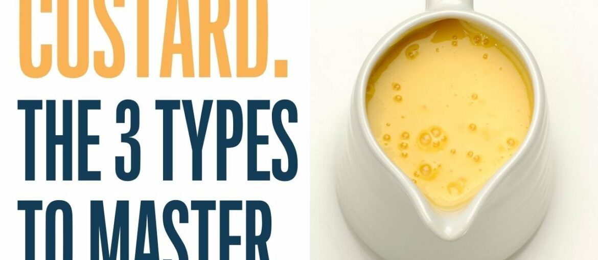 The 3 varieties of custards dessert lovers must master (baked, stirred and pastry cream) The 3 varieties of custards dessert lovers must master (baked, stirred and pastry cream)