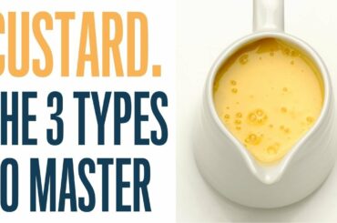 The 3 varieties of custards dessert lovers must master (baked, stirred and pastry cream)