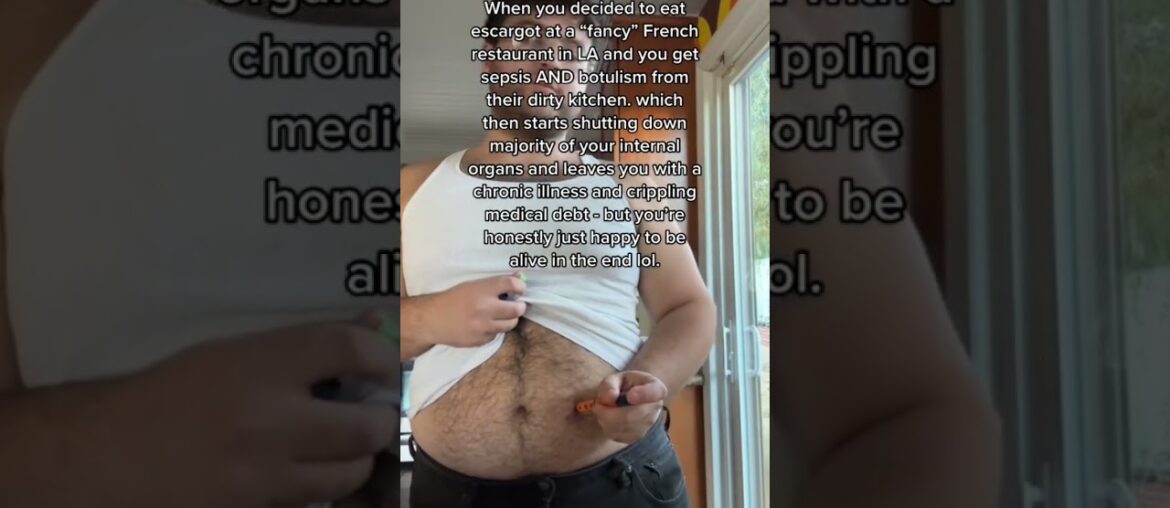 the time eating French food almost killed me ???