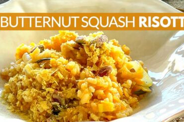 MAKE this PERFECTLY CREAMY (but no cream) WINTER RISOTTO Recipe NOW!