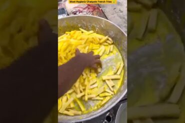 Most Famous Food | Most Hygienic French Fries #shorts #famous #world #food #streetfood