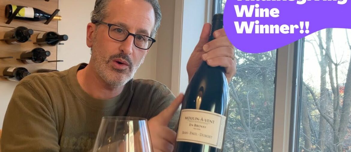 Thanksgiving Wine Winner | Jean Paul Dubost Grand Cru Beaujolais