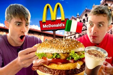 Italian McDonalds is GOOD