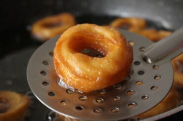 Easiest way to make a donut | No yeast donut recipe | French cruller donuts | Dessert recipe | Sweet