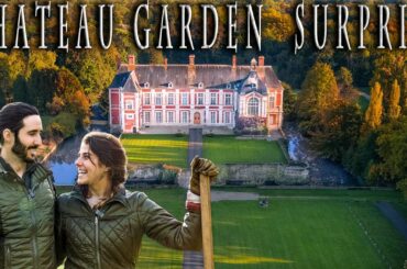 Our Chateau Garden Surprise Was Hidden In The Trees!  |  French Chateau Renovations
