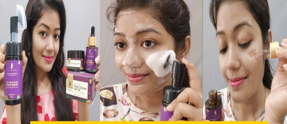 I Tried Kalki Koechlin's Exotic French Beauty Routine | With Pilgrim Red Wine Range| Krrish Sarkar