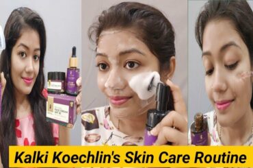 I Tried Kalki Koechlin's Exotic French Beauty Routine | With Pilgrim Red Wine Range| Krrish Sarkar