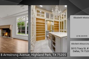 3518 Armstrong Avenue, Highland Park, TX 75205