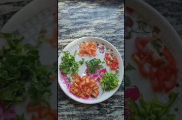 healthy and weight loss green salad recipe #vegetables #shorts #food