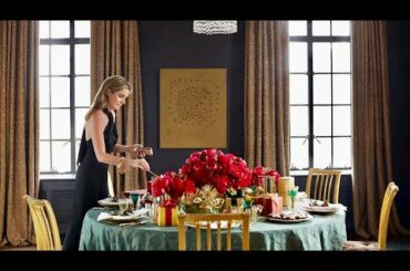 A Review: Entertaining Beautifully by Aerin Lauder Christmas Tablescapes & Decorating Ideas 2022