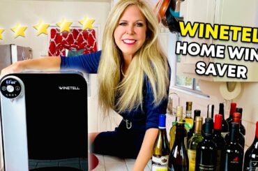 How to Keep Wine Fresh  for 100 days with Winetell | Wine Tasting | Red Wine Storage with Argon