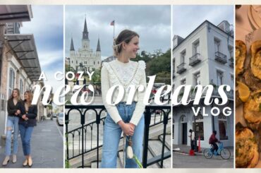 VLOG: A Cozy New Orleans Trip w Mom, Antique Shopping, French Quarter, Eating around the City