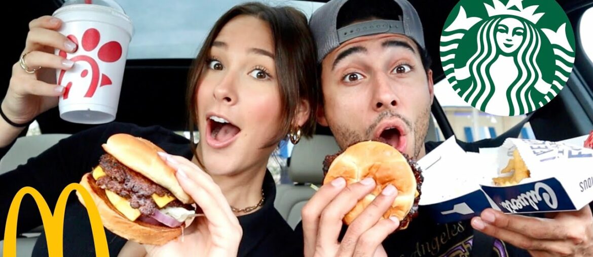 A Stranger Decides What We Eat For 24 HOURS *we got sick* A Stranger Decides What We Eat For 24 HOURS *we got sick*