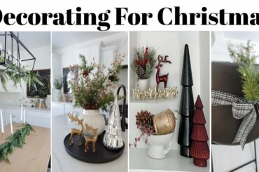 Christmas Decorating Kitchen & Dining Room / Holiday Kitchen Decor Ideas  + Christmas Tips 2022