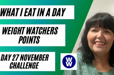 What I Eat In A Day On Weight Watchers Day 27 NEWvember Accountability Challenge