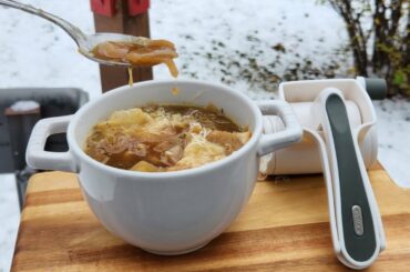 Snowy Day French Onion Soup #shorts #short #food