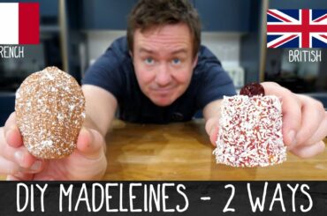 Homemade Madeleines - French & British recipes compared!