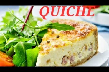 How to make vegetarian quiche/French quiche Recipe/Easy and quick quiche recipe/Aubergine quiche /
