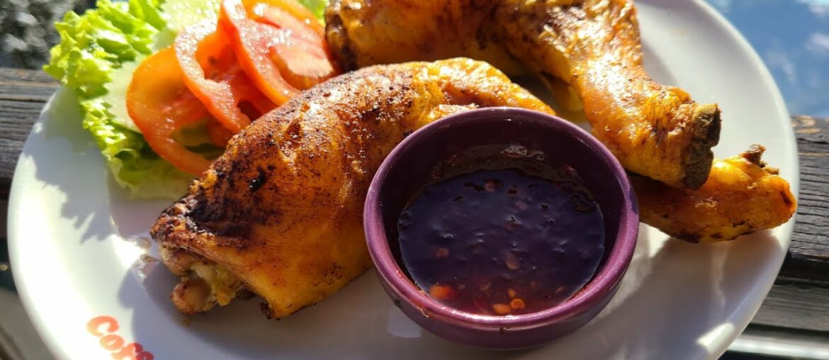 Recipe roast chicken with French spices
