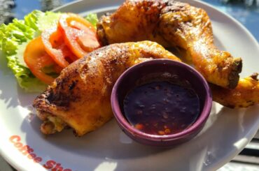 Recipe roast chicken with French spices