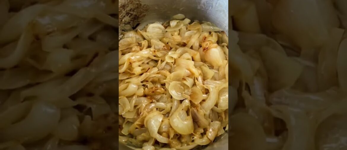 my french onion soup recipe! #shorts