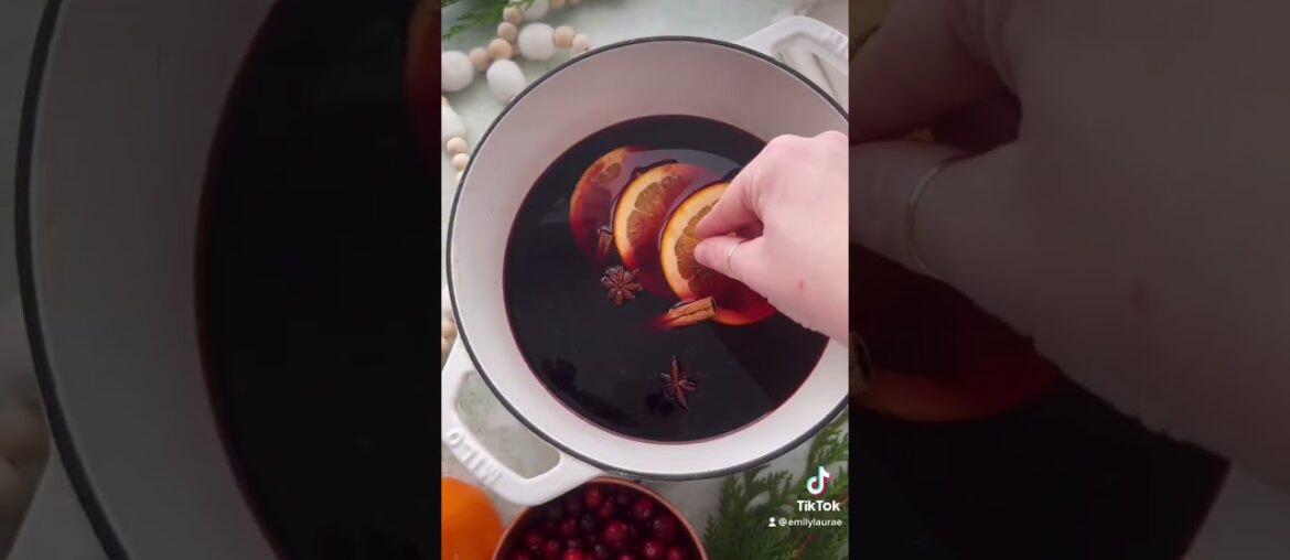 Vin Chaud (French Mulled Wine)