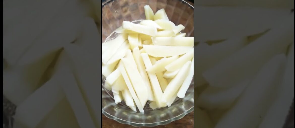 Potato Fingers Recipe # French fries recipe # youtubeShorts # Everyone's Favorite Potato Fingers #