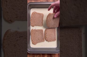 Savory French Toast. Recipe on foodandryne.com #frenchtoast