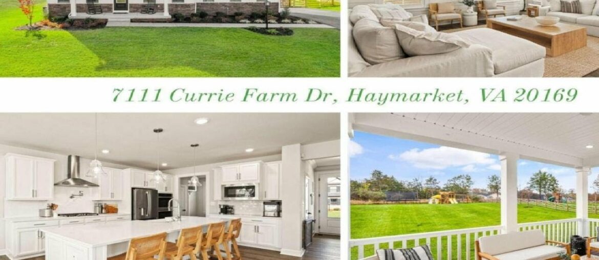 7111 CURRIE FARM DRIVE, HAYMARKET, VA Presented by Lizzie Helmig. 7111 CURRIE FARM DRIVE, HAYMARKET, VA Presented by Lizzie Helmig.