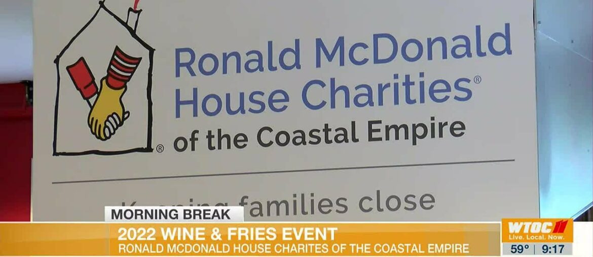 Ronald McDonald House Charities of Coastal Empire hosting Wine and Fries event