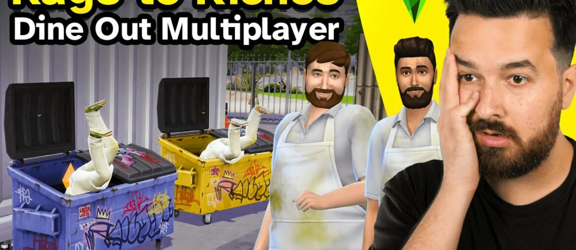 We tried to earn money from a food truck! Dine Out Multiplayer (Part 1)