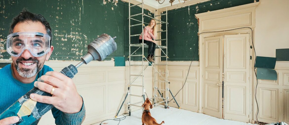 Dining Room Makover in French Chateau – Part 1 Dining Room Makover in French Chateau - Part 1