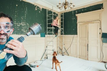 Dining Room Makover in French Chateau - Part 1