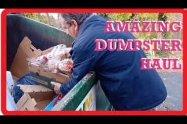 ANOTHER AMAZING DUMPSTER HAUL! I KID YOU NOT ~ NO SHORTAGE OF FOOD IN THE ALDI DUMPSTER!