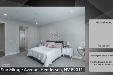 25 Sun Mirage Avenue, Henderson, NV 89011
