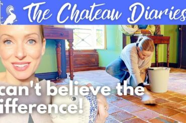 DIY CHATEAU FLOOR MAKEOVER!