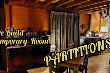 Ep 83 | Prepared for Winter | DIY Temporary Room Divides | French Farmhouse Life |