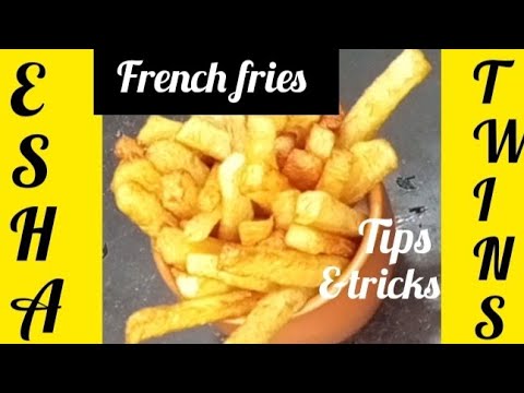 Home made crispy fries|crispy french fries|Restarant style french fries recipe… Home made crispy fries|crispy french fries|Restarant style french fries recipe...