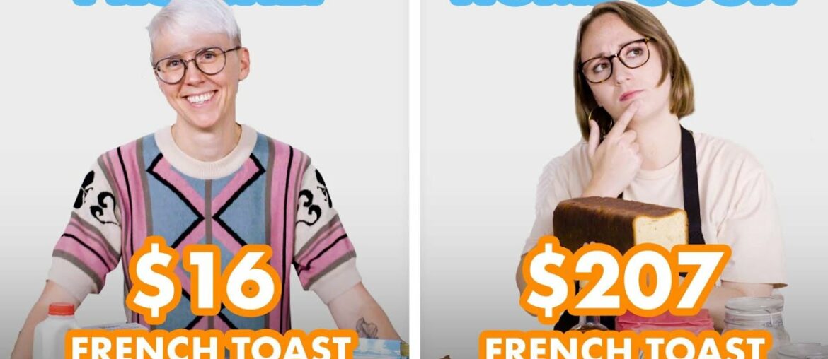 $207 vs $16 French Toast: Pro Chef & Home Cook Swap Ingredients | Epicurious $207 vs $16 French Toast: Pro Chef & Home Cook Swap Ingredients | Epicurious